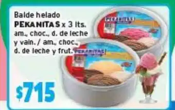 Balde Helado Pekanitas