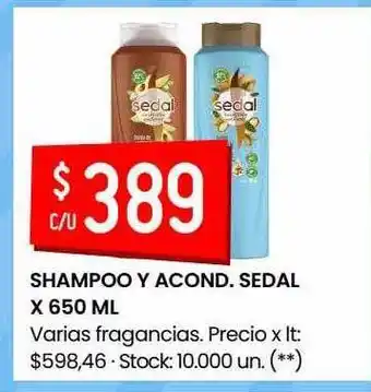 Changomas Shampoo Y Acond Sedal oferta