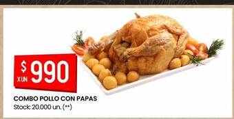 Changomas Combo Pollo Con Papas oferta