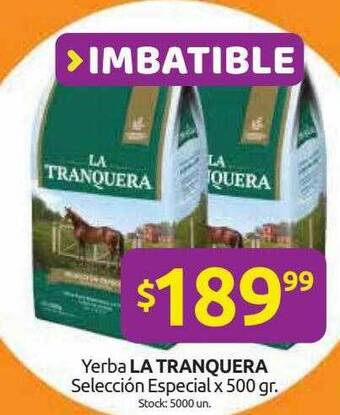 Cordiez Yerba La Tranquera Selección Especial oferta