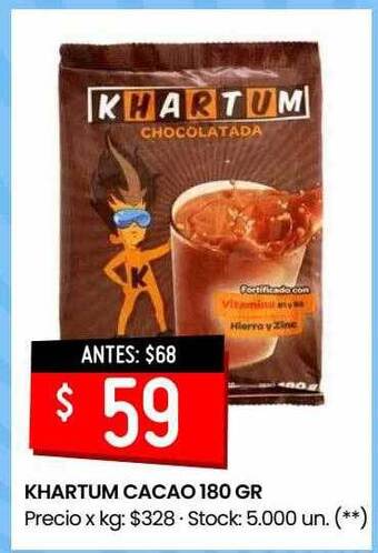 Changomas Khartum Cacao oferta