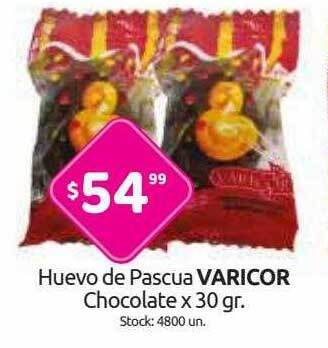 Cordiez Huevo De Pascua Varicor Chocolate oferta