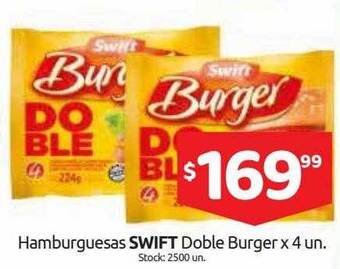 Cordiez Hamburguesas Swift Doble Burger oferta