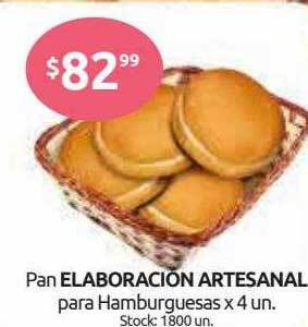Cordiez Pan Elaboracion Artesanal Para Hamburguesas oferta