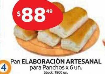 Cordiez Pan Elaboración Artesanal Para Panchos oferta