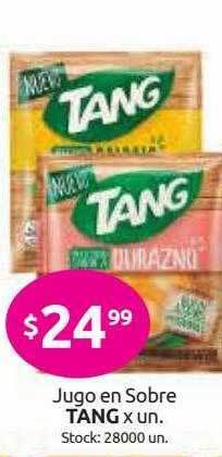 Cordiez Jugo En Sobre Tang oferta