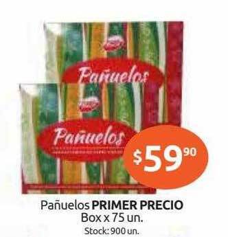 Cordiez Pañuelos Primer Precio Box oferta