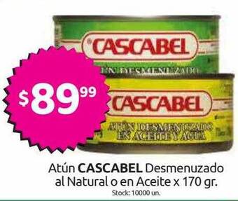 Cordiez Atún Cascabel Desmenuzado Al Natural O En Aceite oferta