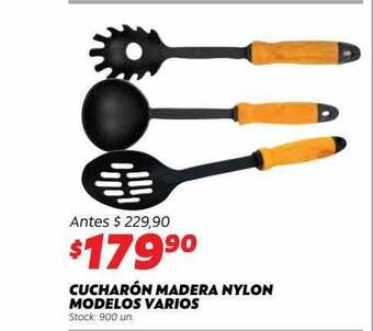 Ferniplast Cucharón Madera Nylon Modelos Varios oferta