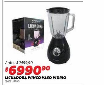Ferniplast Licuadora Winco Vaso Vidrio oferta