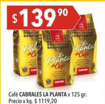 Hergo Café Cabrales La Planta oferta