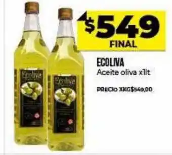 Supermayorista Vital Ecoliva Aceite Oliva oferta