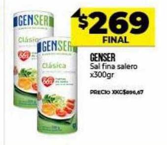 Supermayorista Vital Genser Sal Fina Salero oferta