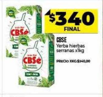 Supermayorista Vital Cbse Yerba Hierbas Serranas oferta