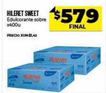 Supermayorista Vital Hileret Sweet Edulcorante Sobre oferta