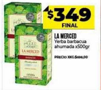 Supermayorista Vital La Merced Yerba Barbacua Ahumada oferta
