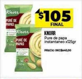 Supermayorista Vital Knorr Pure De Papa Instantaneo oferta