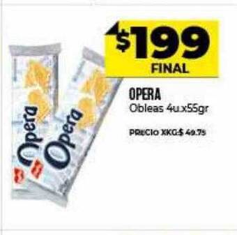 Supermayorista Vital Opera Obleas oferta