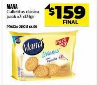 Supermayorista Vital Mana Galletitas Clásica oferta