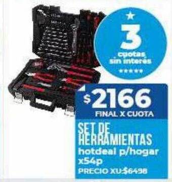 Supermayorista Vital Set De Herramientas oferta