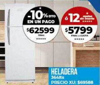 Supermayorista Vital Heladera oferta