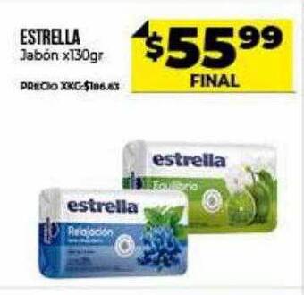 Supermayorista Vital Estrella Jabón oferta