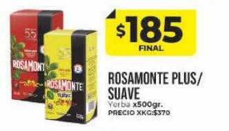 Supermayorista Vital Rosamonte Plus Suave oferta