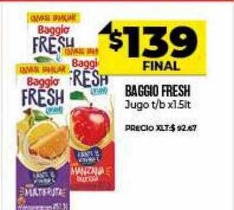 Supermayorista Vital Baggio Fresh Jugo oferta