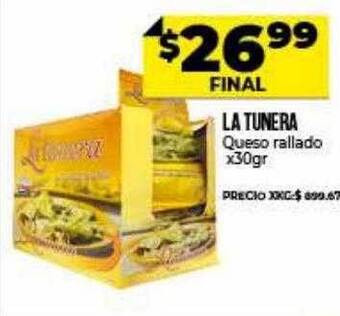 Supermayorista Vital La Tunera Queso Rallado oferta