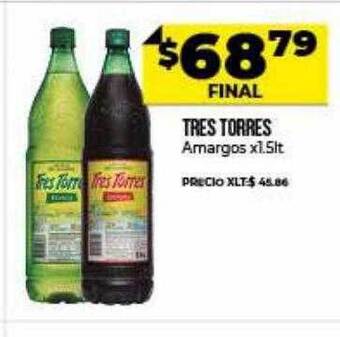 Supermayorista Vital Tres Torres Amargos oferta