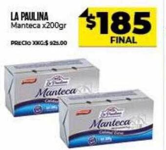 Supermayorista Vital La Paulina Manteca oferta