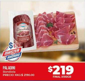 Supermayorista Vital Paladini Bondiola oferta