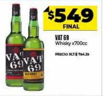 Supermayorista Vital Vat 69 Whisky oferta