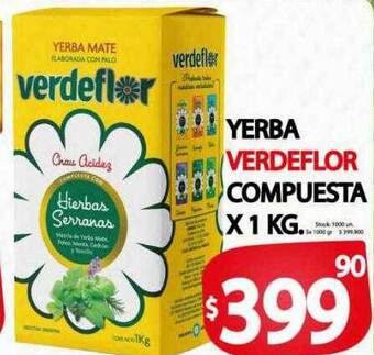 Supermercados Becerra Yerba Verdeflor Compuesta oferta
