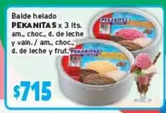Borbotti Hipermercado Balde Helado Pekanitas oferta