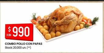 Walmart Combo Pollo Con Papas oferta