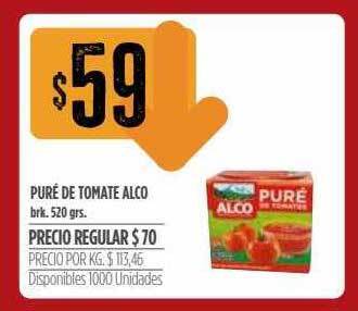 Supermercados Vea Puré De Tomate Alco oferta