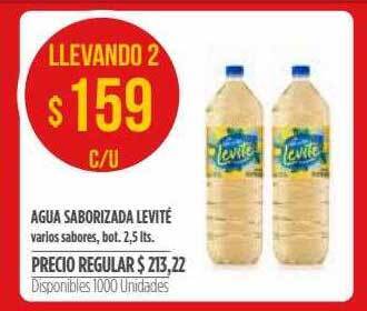 Supermercados Vea Agua Saborizada Levité oferta