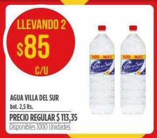 Supermercados Vea Agua Villa Del Sur oferta