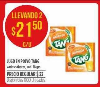Supermercados Vea Jugo En Polvo Tang oferta