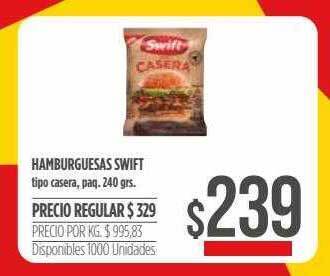 Supermercados Vea Hamburguesa Swift oferta