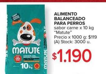 Carrefour Alimento Balanceado Para Perros Sabor Carne oferta