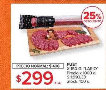 Carrefour Fuet oferta