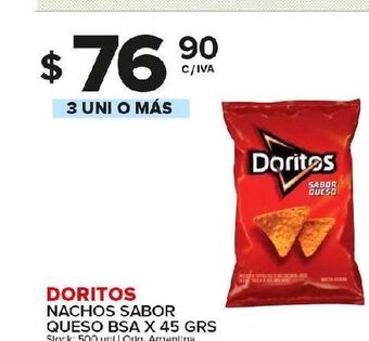 Carrefour Maxi Nachos doritos oferta