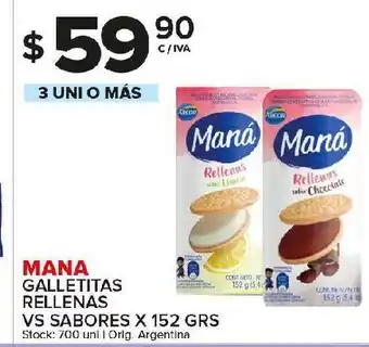 Carrefour Maxi Galletitas mana oferta