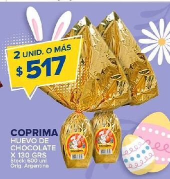 Carrefour Maxi Huevo de chocolate coprima oferta