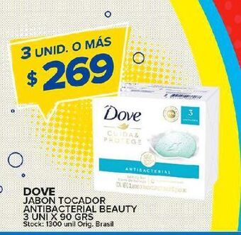Carrefour Maxi Jabón tocador dove oferta