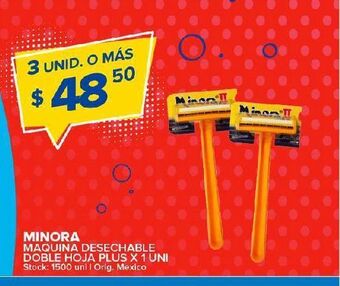 Carrefour Maxi Máquina de afeitar minora oferta
