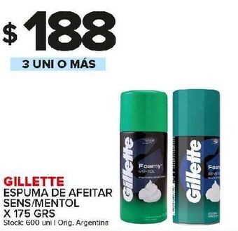 Carrefour Maxi Espuma de afeitar gillette oferta