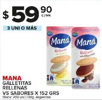 Carrefour Maxi Galletas mana 152g oferta